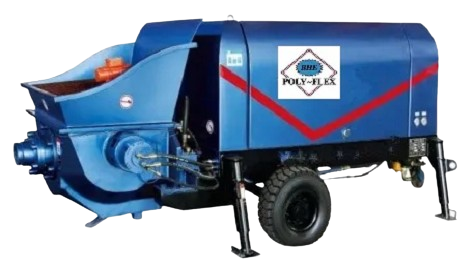 Heavy duty diesel concrete pump